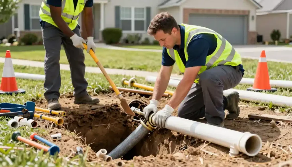 Drain Cleaning and Sewer Line Repair for Homeowners